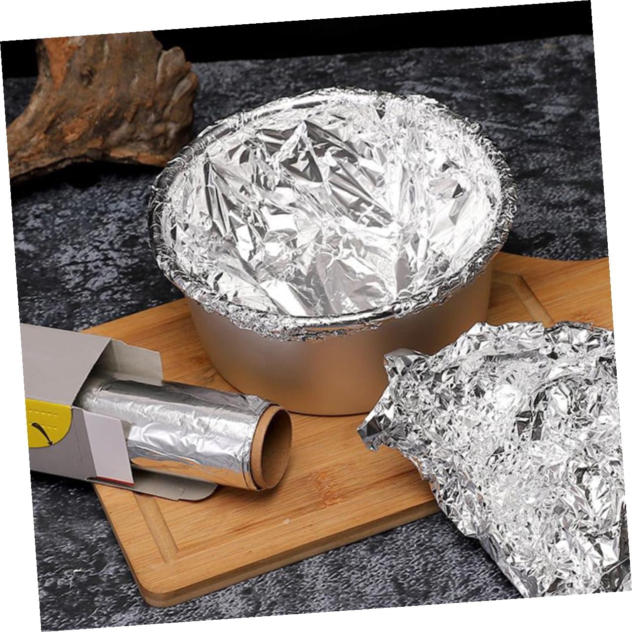 Aluminum Foil Paper 4 Rolls 30cm X 2m for Oven Baking image 4