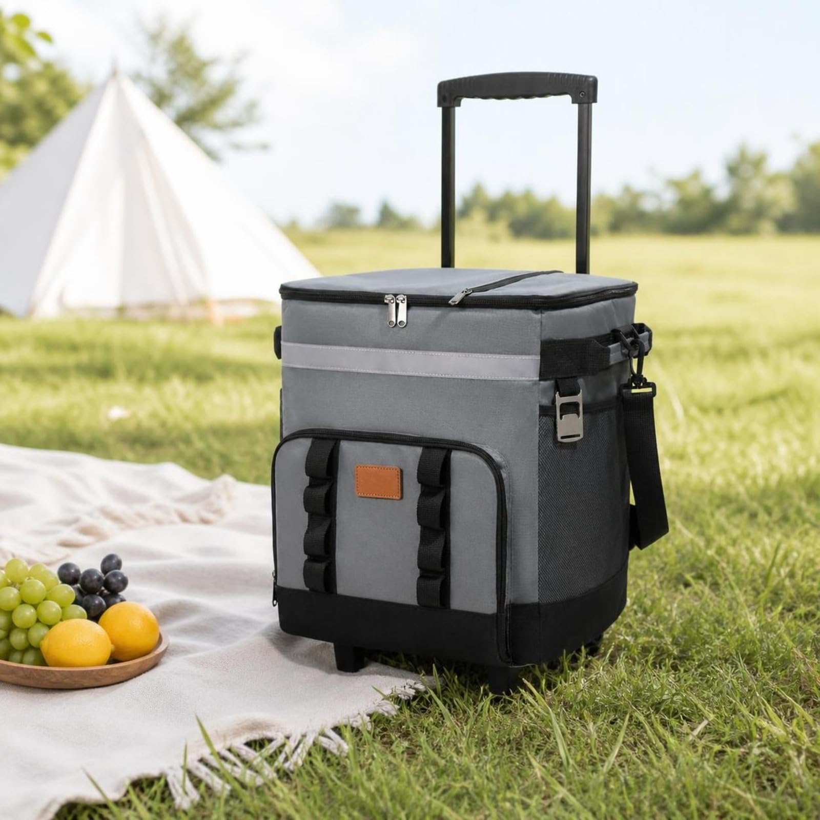 Borsa Frigo con Manico, Nero