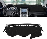 Vista 1 de x xotic tech Alfombrilla para consola central para tablero de instrumentos precortada, antideslizante, protector solar antirreflejos, cubierta