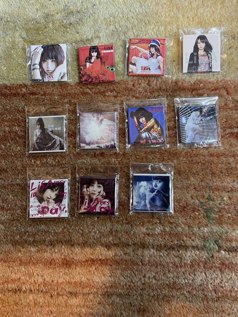 Amazon.co.jp: LiSA 缶バッジ 5周年+10周年 : おもちゃ