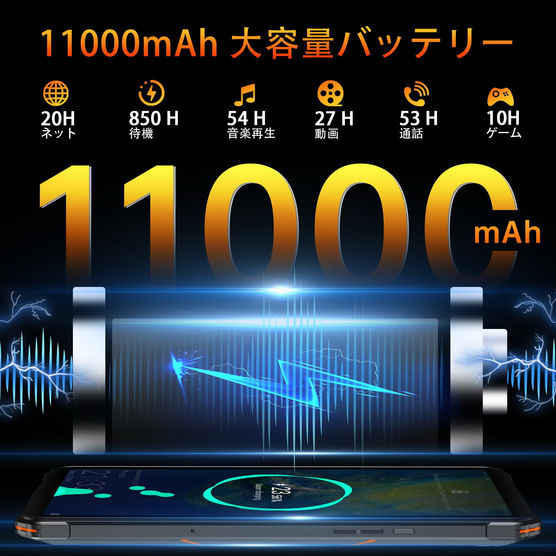 Amazon.co.jp: 【Android 13】FOSSIBOT DT1 防水タブレット 10.4インチ 