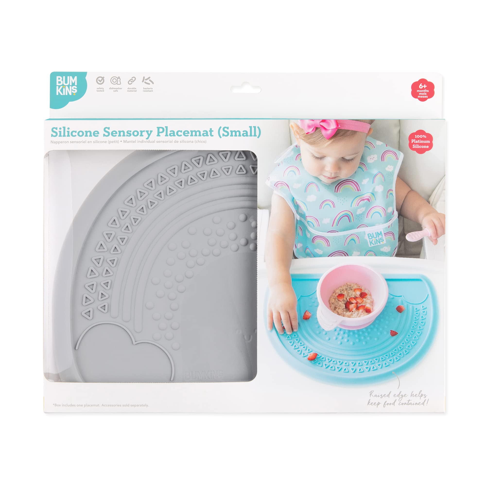 Baby Silicone Sensory Placemat, For Babies And Toddlers