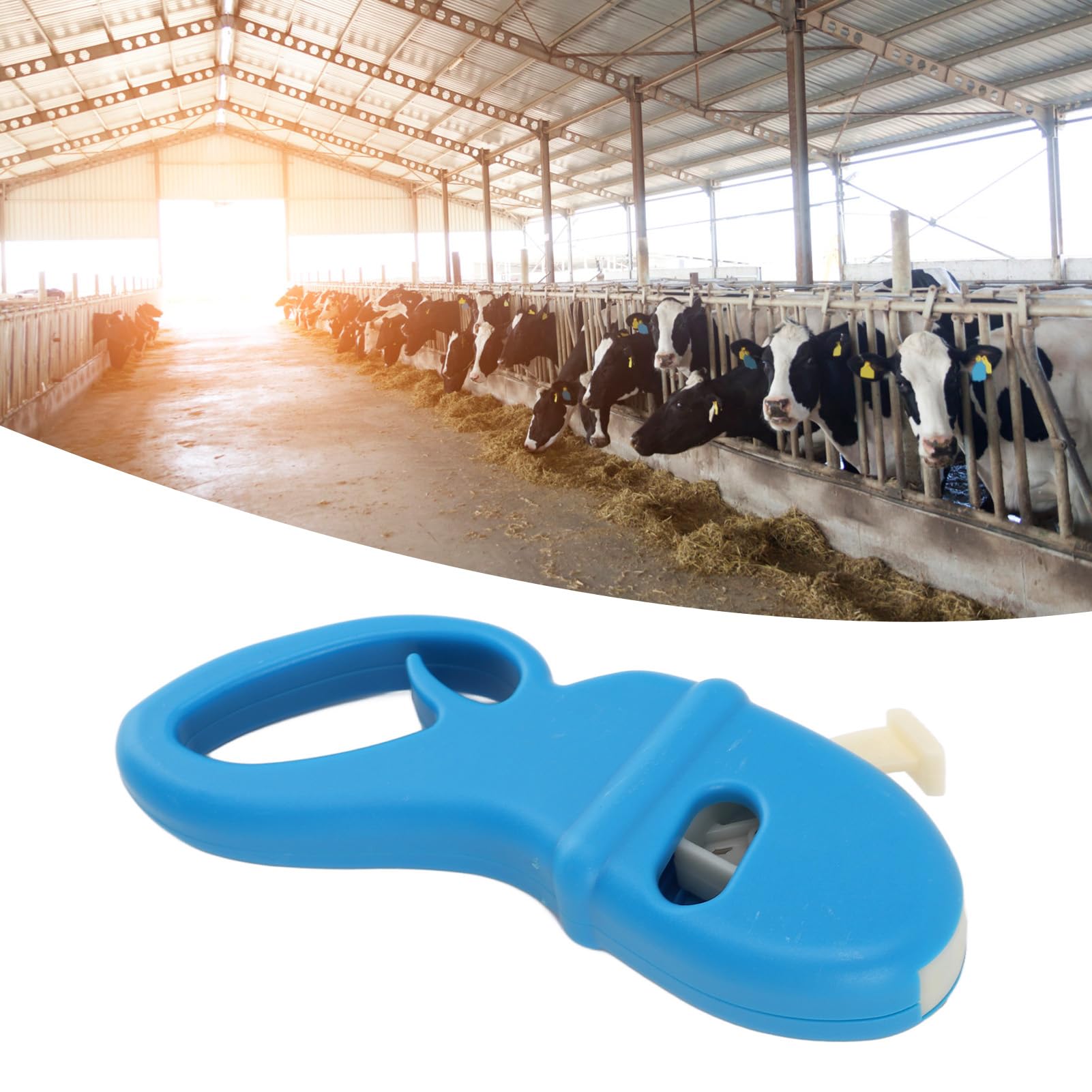 Zerodis Samenröhrchenschneider für Rinder – Präzisions-Strohschneider für Nutztiere für 0,25 Ml 0,5 Ml Stroh, Ergonomisches Design, Stark und Langlebig, Breite Anwendbarkeit