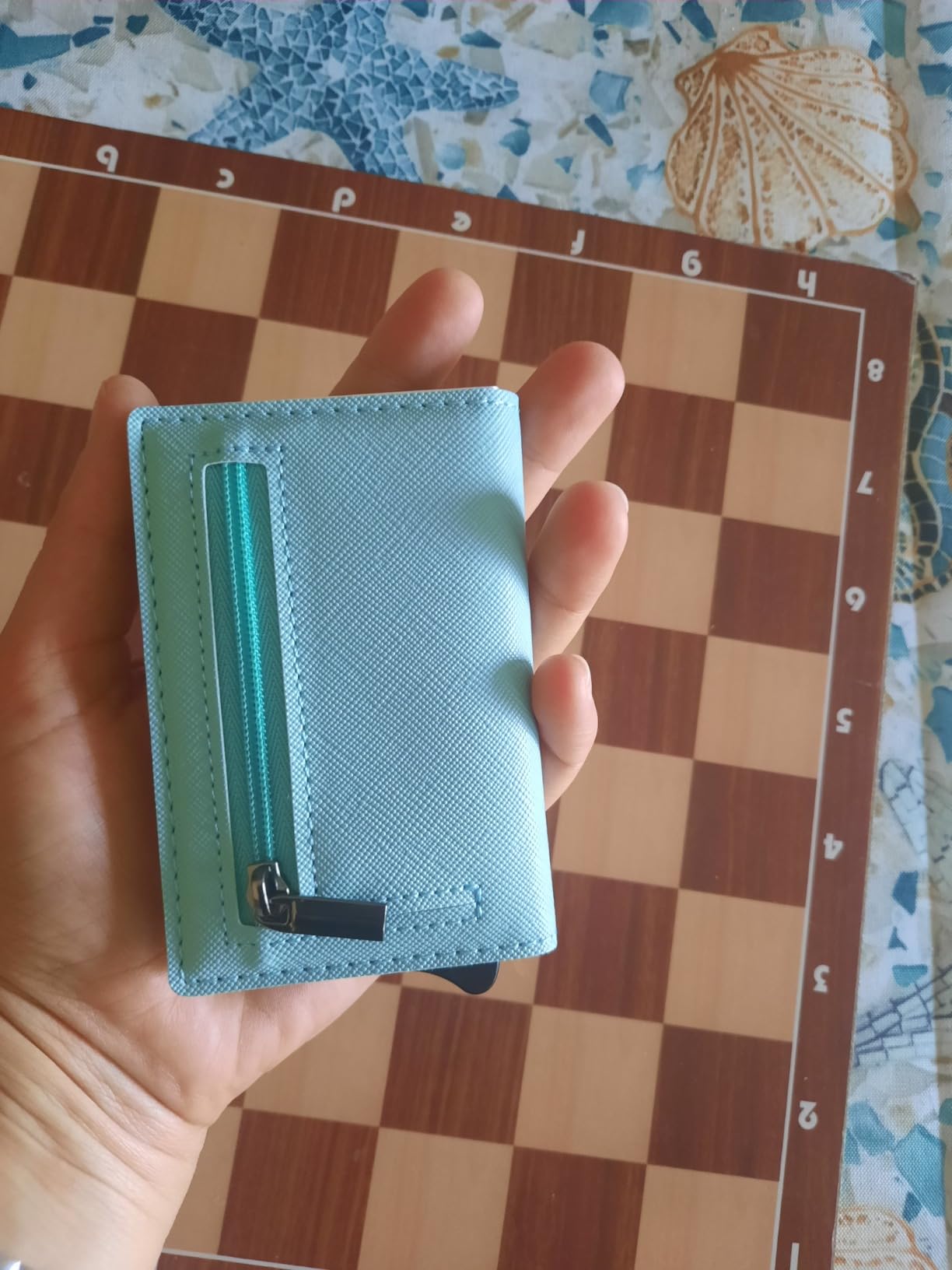 Portafoglio Di Alta Qualà Da Donna Portafogli Di Carte RFID In Vera Pelle Per Le Donne Portamonete Da Uomo Di Design Di Lusso Borsa Per Cellulare Con Frizione Di Grande Capacà Portafoglio - Foto 7