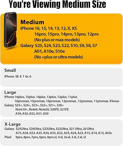 Miniatura 2 de PiTau Funda para cinturón para iPhone 14, 14 Pro, 13 Pro, 13, 12 Pro, 12, iPhone 11, XR - Funda prémium para teléfono celular con clip para cinturón