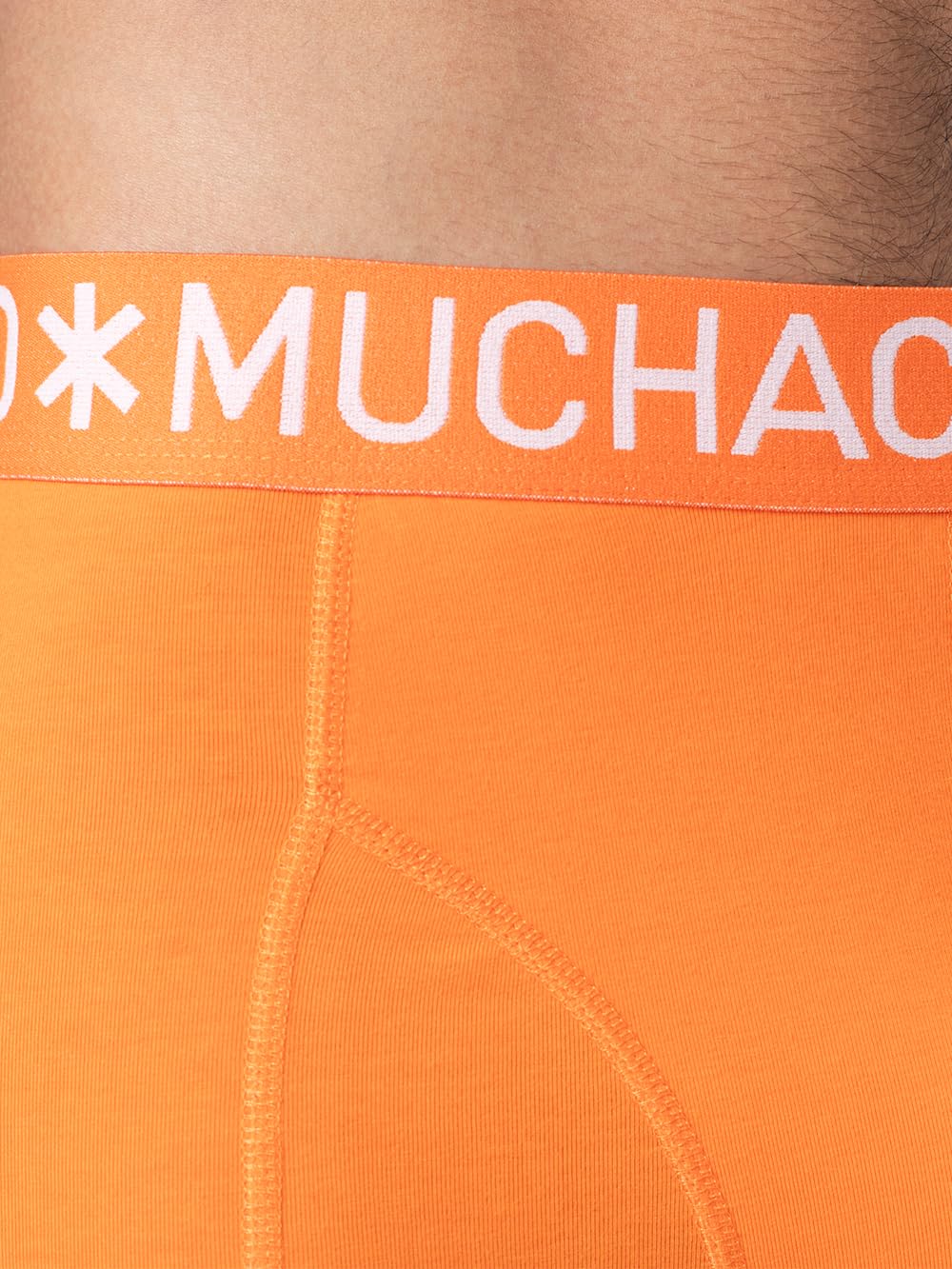 Muchachomalo Calzoncillos para Hombre, Ropa Interior Lisa de Algodón para Hombre, Pack de 4 Unidades, Bóxers Lisos de Corte Clásico con Cintura Elástica