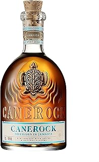 CANEROCK - Boisson spiritueuse à base de RHUM - 40% Alcool - Origine : Jamaïque - Notes d'épices douces & patissières - A déguster pur ou en cocktail - 70 cl