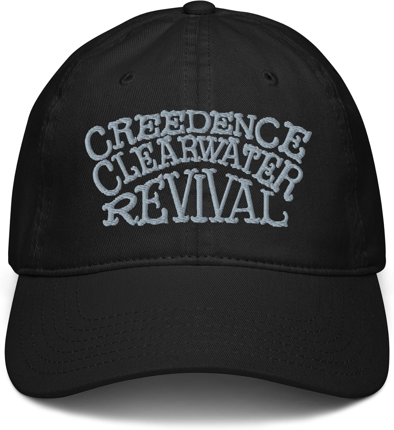 Creedence Clearwater Revival CCR Logo Adjustable Baseball Hat
