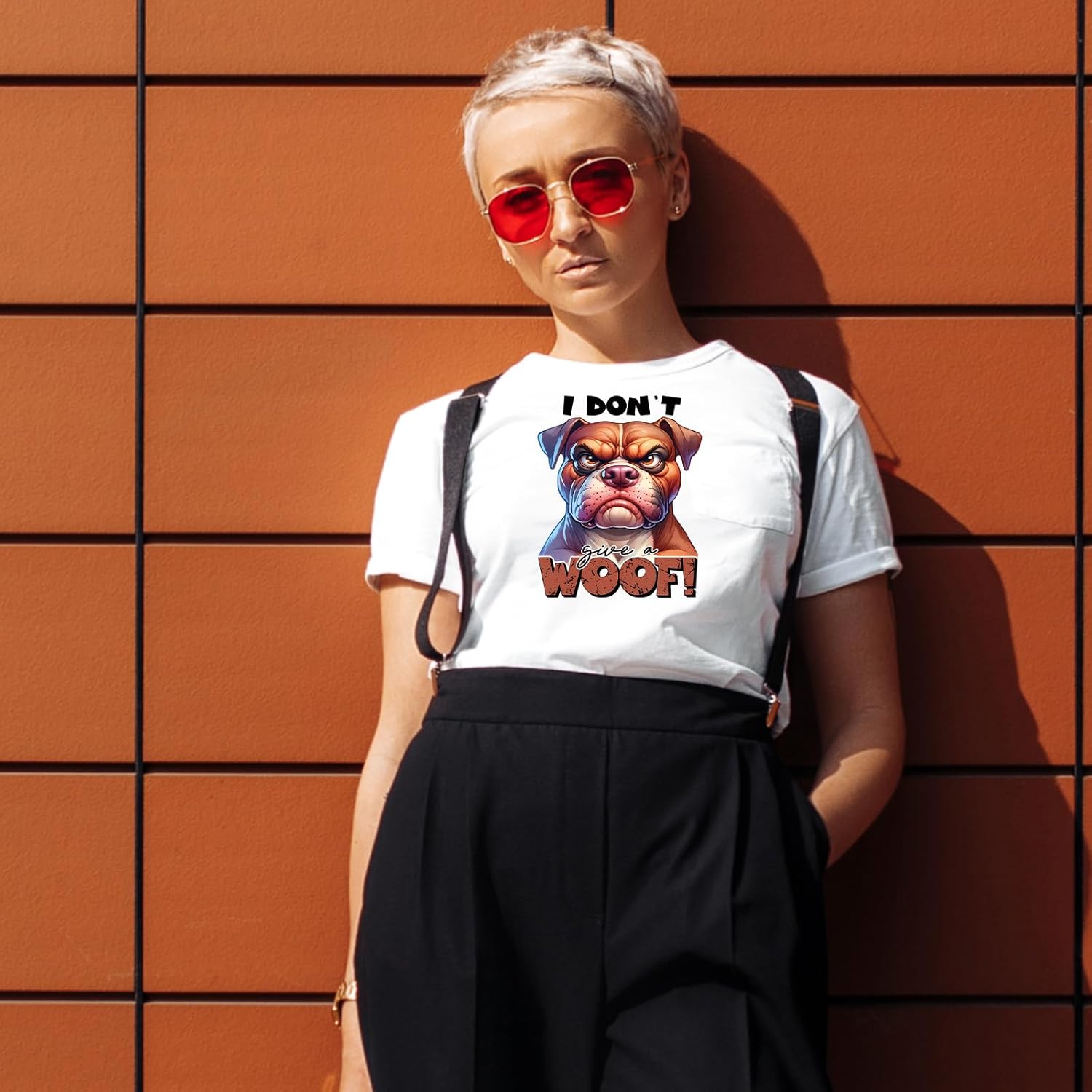 Dtf Transfers Ready to Press - 20 Pcs Funny Animal Iron on Transfers for T-Shirts Sarcastic Cat Dog Cow Heat Transfer Vinyl Stickers Patches Decals for Clothes Bag Pillow DIY Decor - Image 3