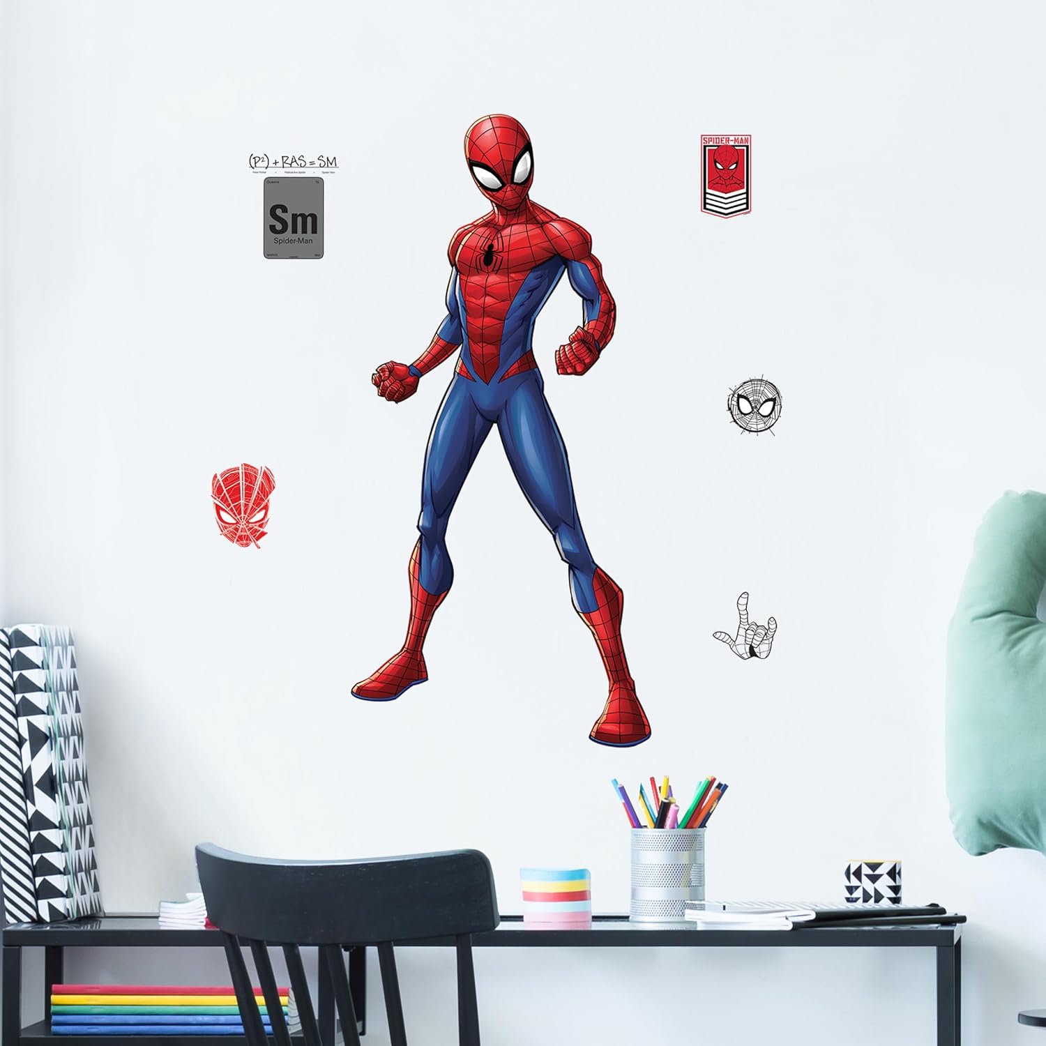 Marvel SpiderMan Wall Decal by Wall Palz, 25'' Vinyl