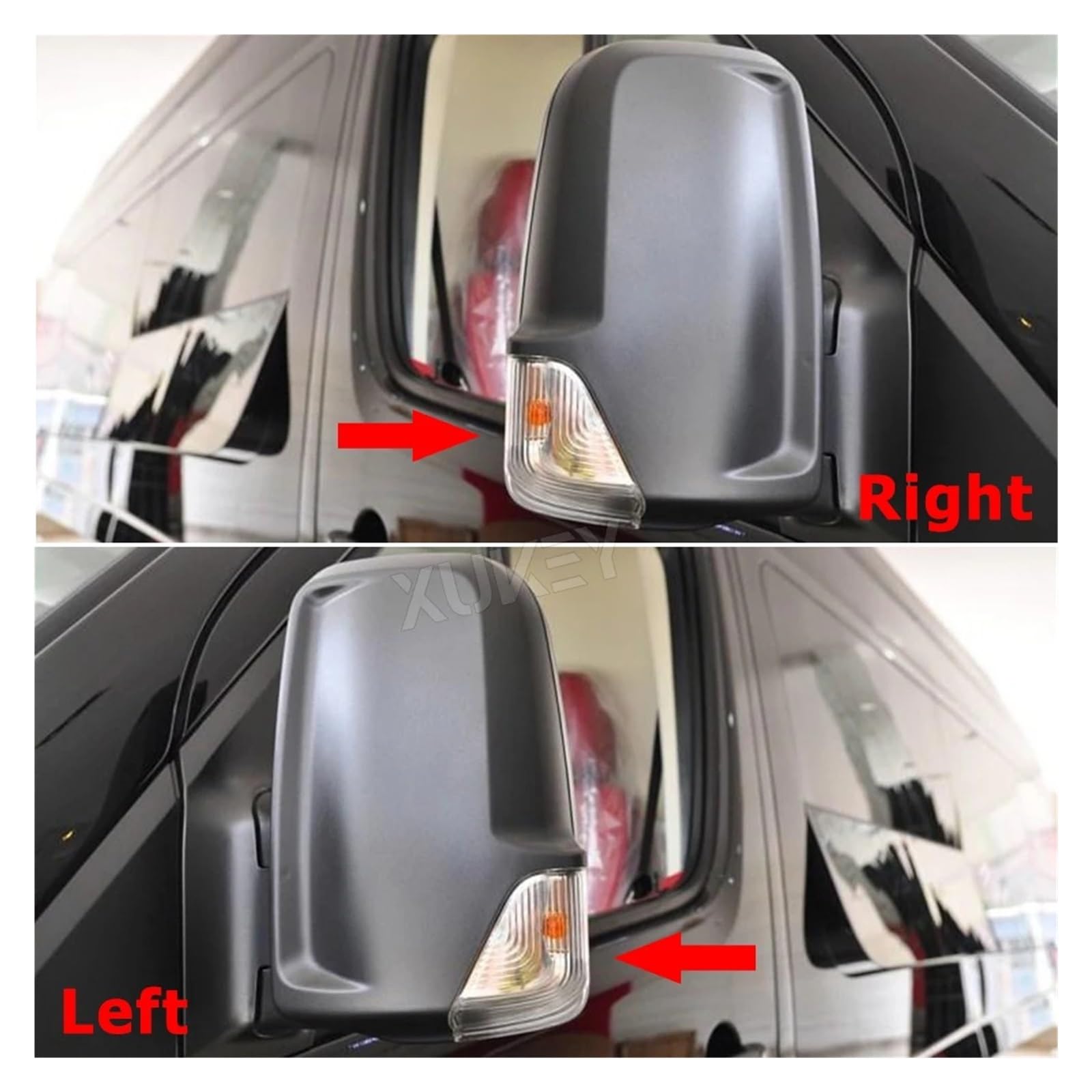 Indicatore Di Direzione Per Benz Sprinter W906 2006 2007 2008 2009-2017 2x Lente Di Copertura Per Indicatore Di Direzione Lato Conducente E Passeggero, Sinistra E Destra Indicatori Nello Retrovisore
