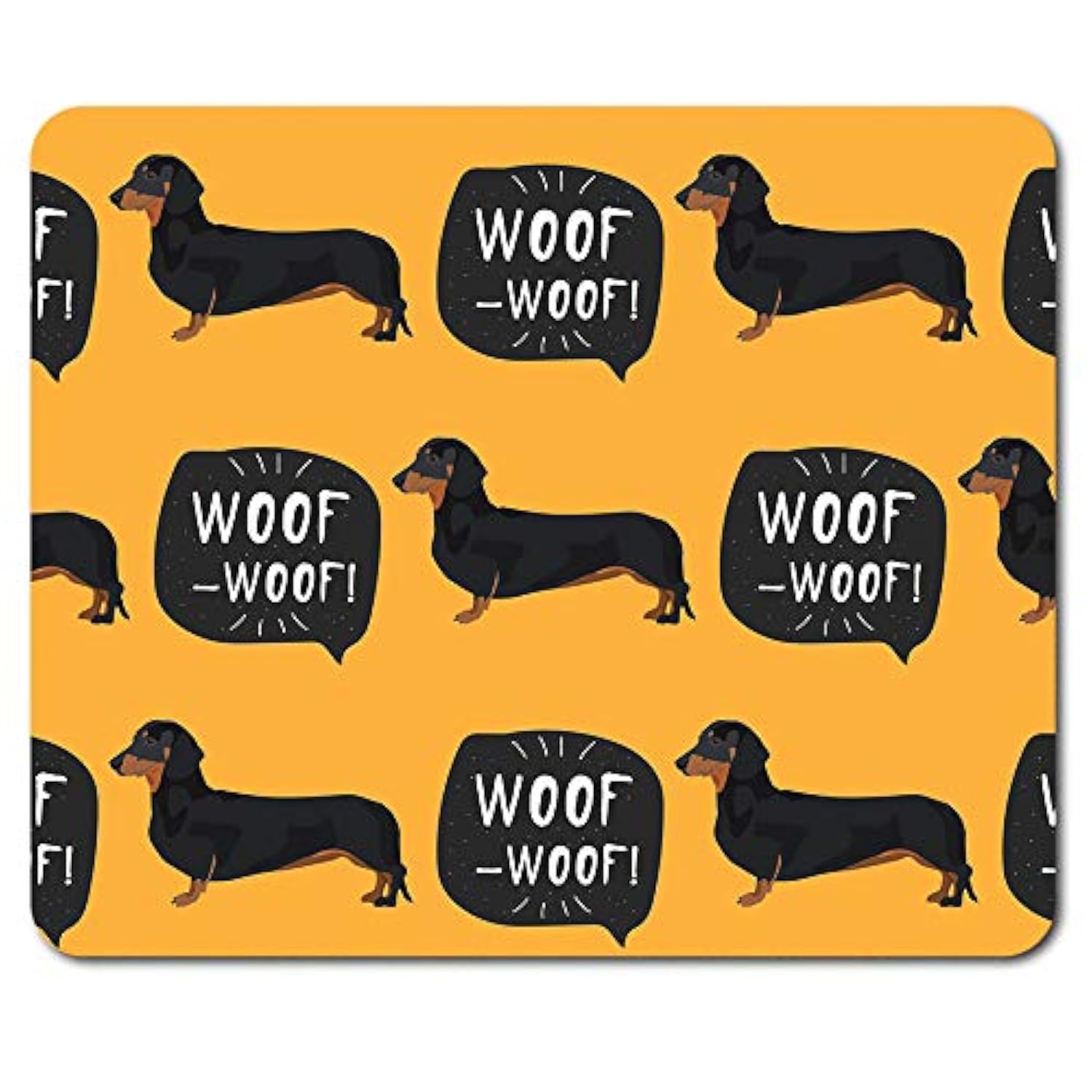 JE VEUX SEULEMENT 2 Chiens Tapis De Souris D'Ordinateur PC - Chien