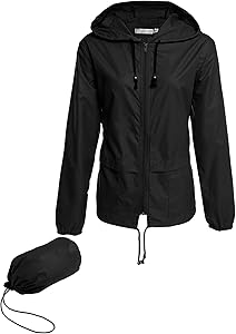 Avoogue Women’s Lightweight Raincoat