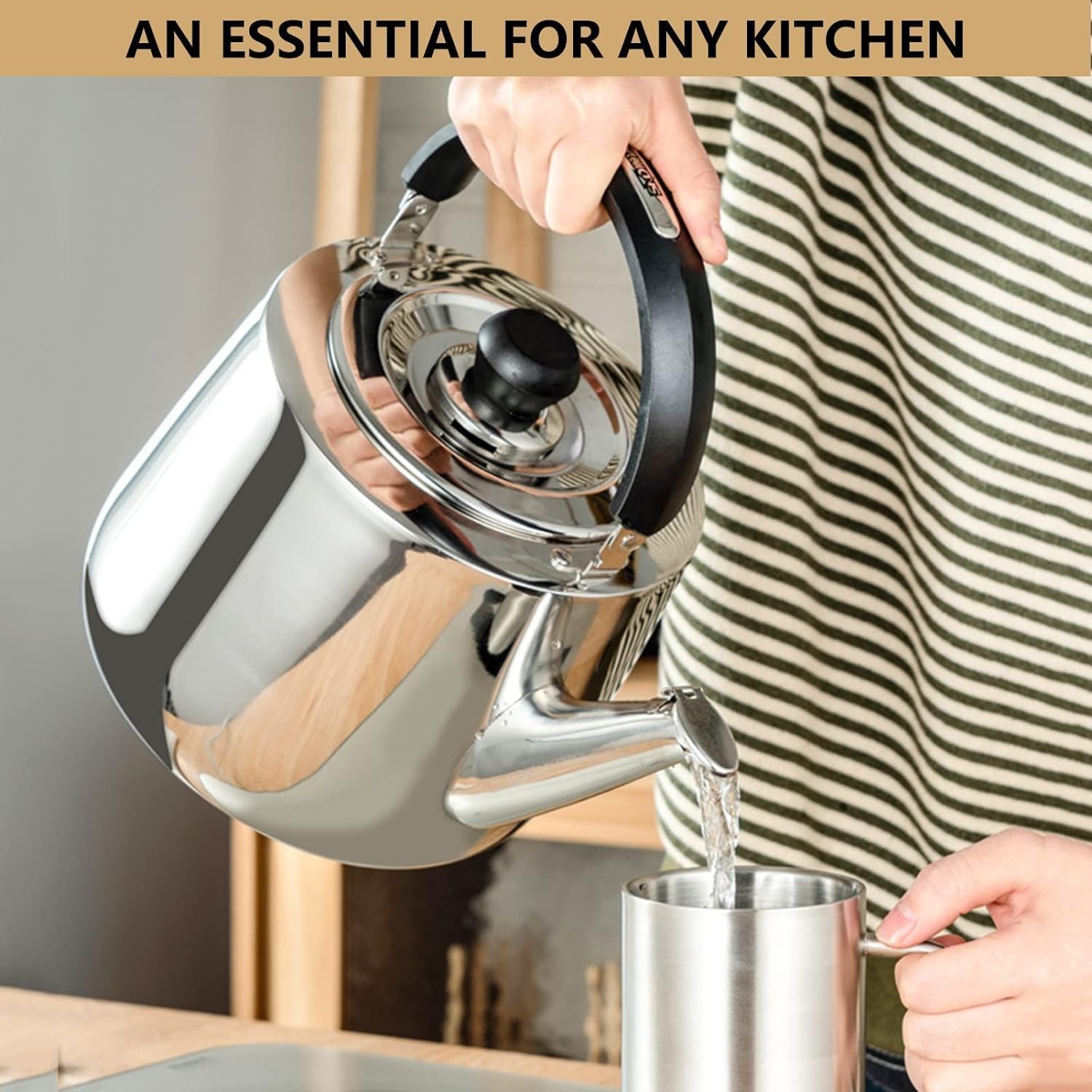 Amazon.com: Loud Whistling Tea Kettle for Stove Top,Surgical