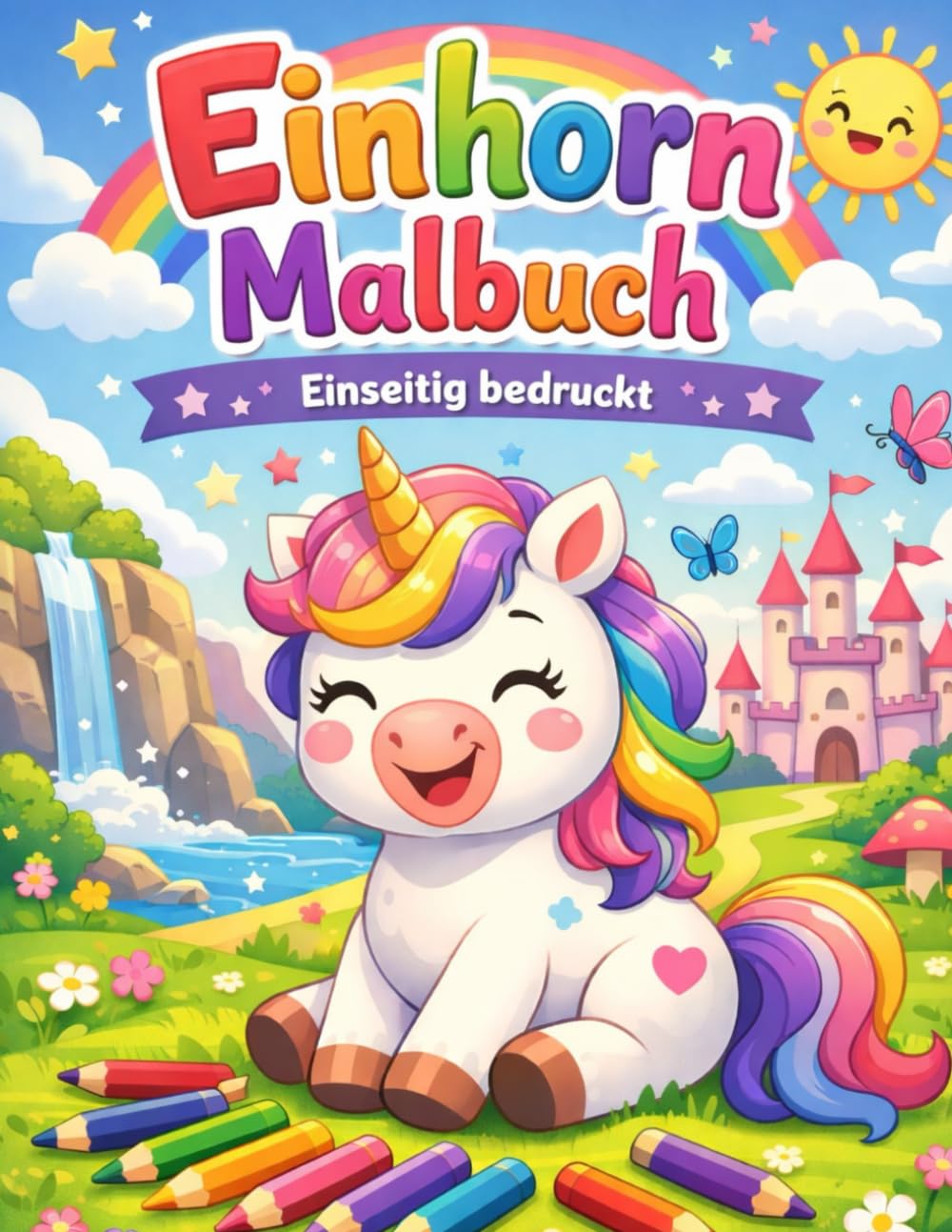 Einhorn Malbuch