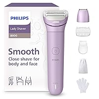 Philips Lady Shaver Serie 8000 - Rasoio senza filo, Wet & Dry