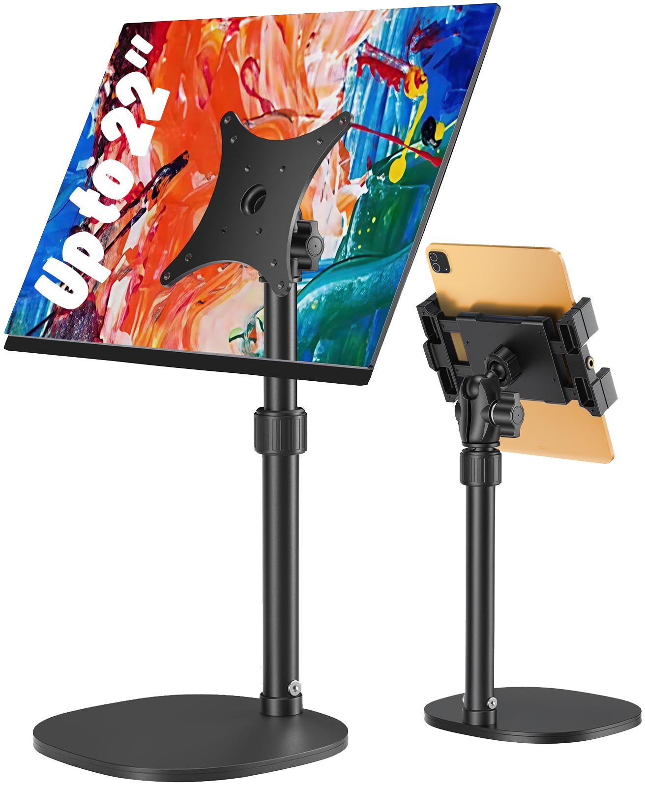 Amazon.co.jp: OHLPRO VESA ポータブルモニタースタンド デスクトップ