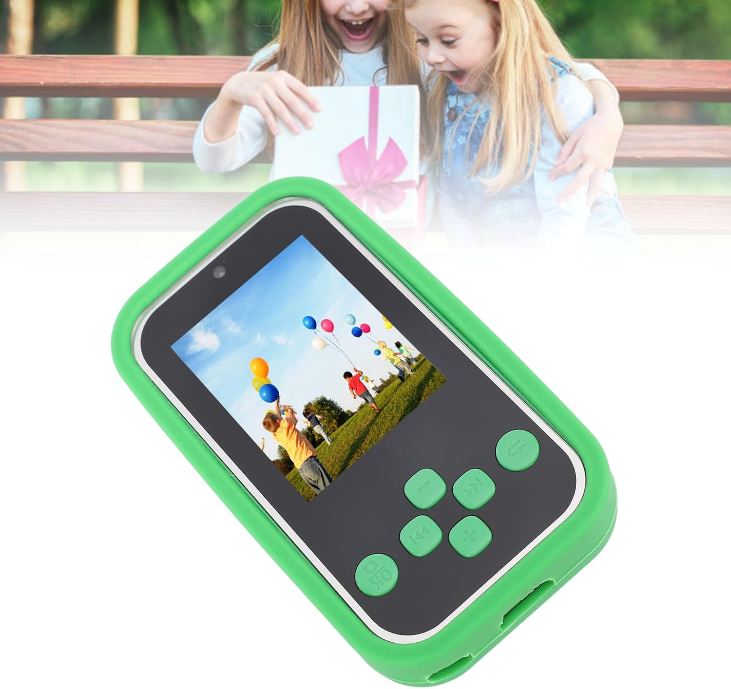Phone 2.4 Inch IPS Display Dinosaur Phone Toy with 2.4 Inch IPS Display Dinosaur Toy HD 48MP Camera for Kids Aged 3 to 12 Fun Design and User Kids Smart (Green)