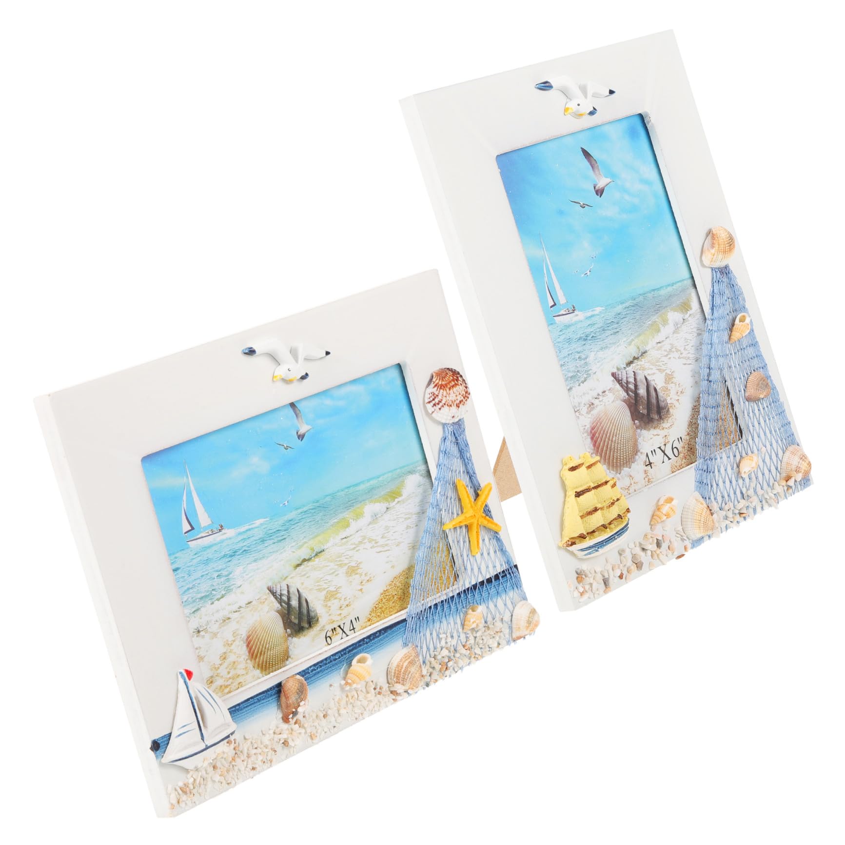 Cadres photo nautiques pour embellir un espace de travail vide