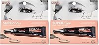 Vista 16 de KISS Lash Couture - Tira de látex negra con extracto de avena calmante, boquilla de control de precisión, probada por dermatólogos, compatible