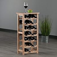 Vista 7 de Winsome estantería de madera para 28 botellas de vino