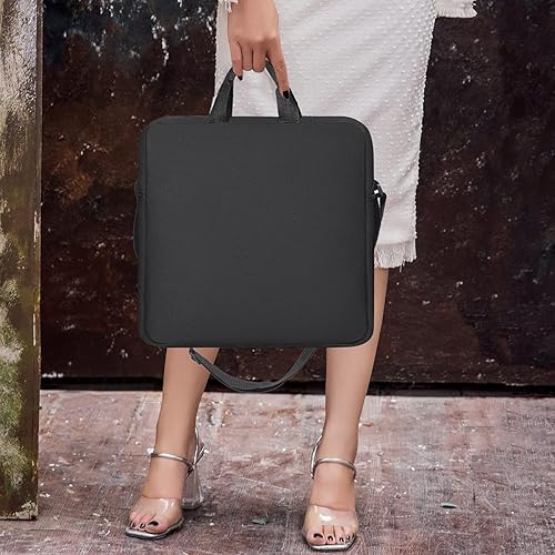 Vista 12 de CASEDAO Bolsa de transporte de fotografía para luz de anillo de 12 pulgadas, bolsa de transporte protectora de luz de anillo de selfie de 12 x 12