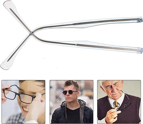 Miniatura 5 de Cabilock 1 par de lentes de metal de repuesto para brazos, lentes de repuesto para patillas, brazos, piernas, marco templo