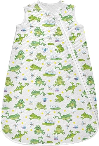 Miniatura 25 de vvfelixl Saco de dormir para bebé, diseño de dinosaurios, divertido y brillante, para bebés de 0 a 6 meses