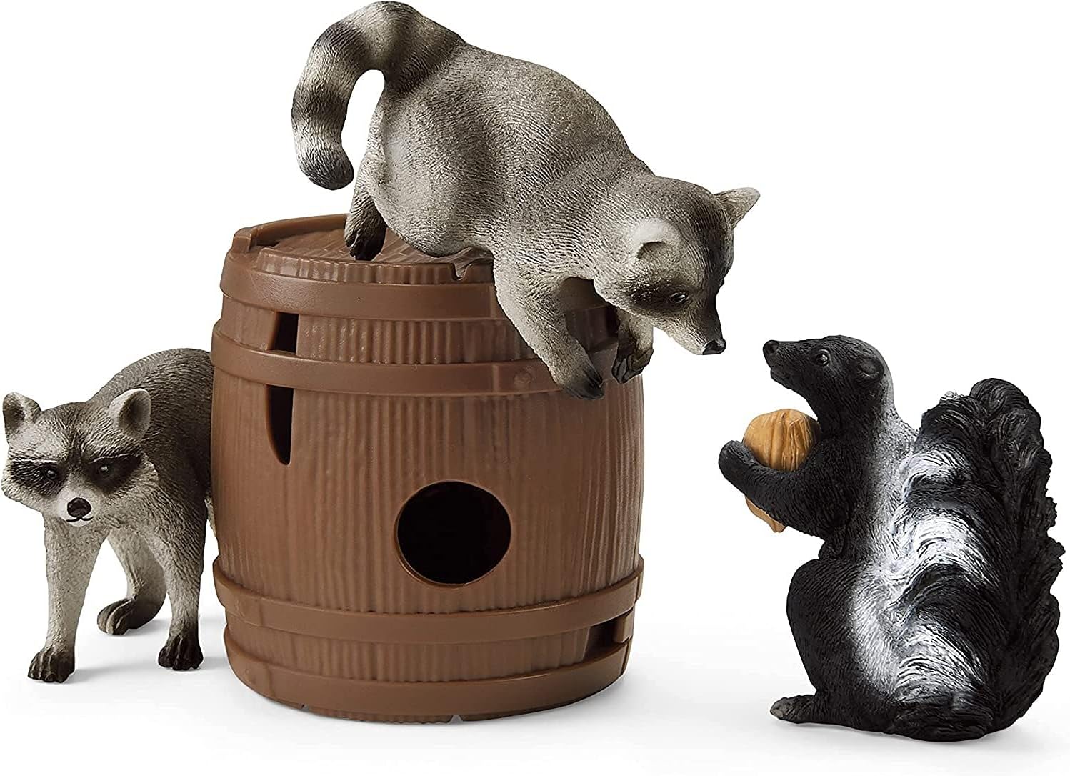 SchleichWild Life, 5-Piece Playset, Animal Toys for Boys and Girls 3-8 Years Old, Nutty Mischief