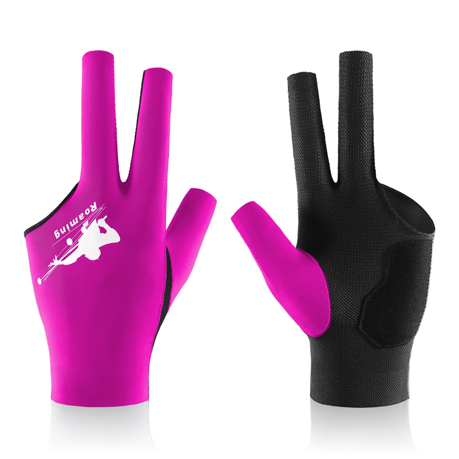 Roaming Billiard Shooters Carom Pool Snooker Cue Sport Glove Fits on Left Hand for Women — image 1