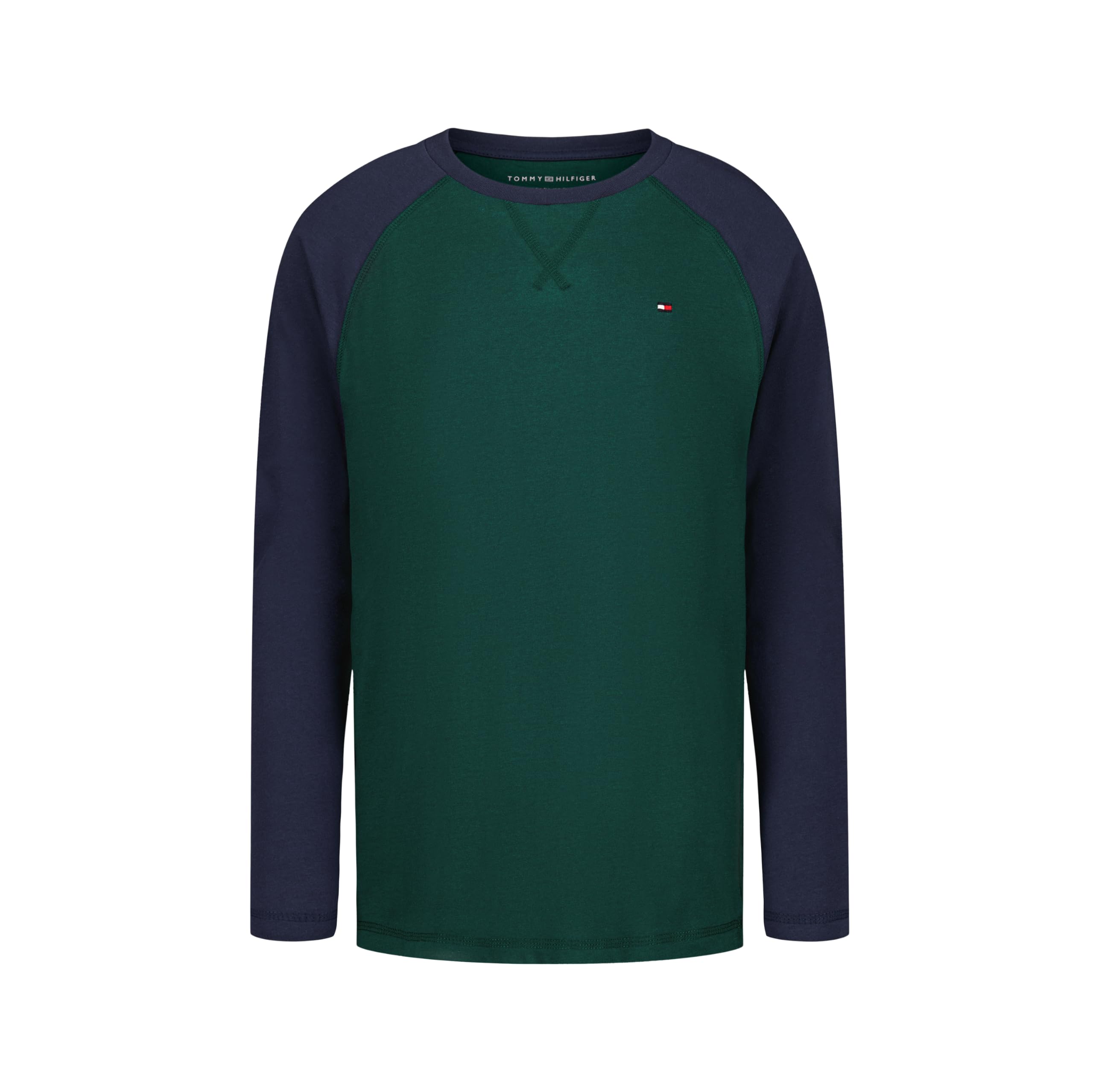 Tommy Hilfiger Boys' Long Sleeve Crew Neck T-Shirt
