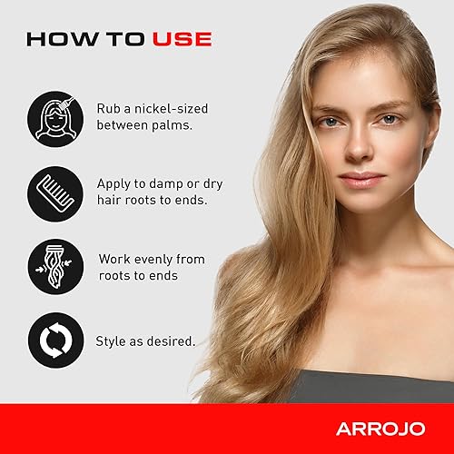 Miniatura 7 de ARROJO Gel desfrizzing Elixir, 6 fl oz