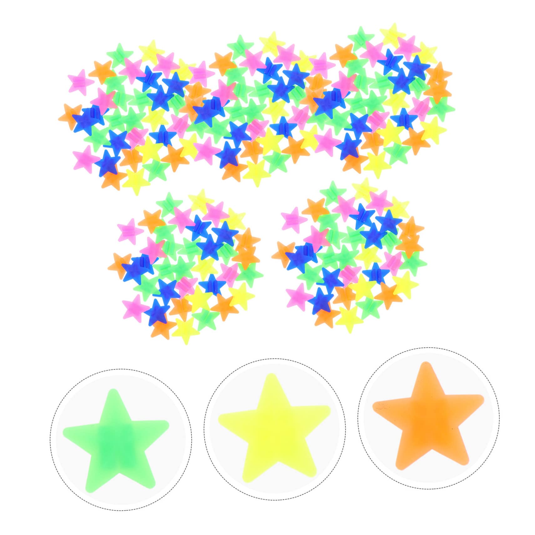 Abaodam Bike Wheel Decor Beads for Mountain Bike Plastic Spoke Bead Ornaments Decor