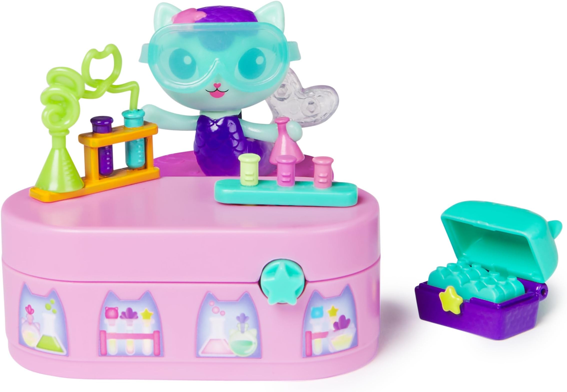 Gabby's Dollhouse Figure BobbleKittyMerCat PotionPack