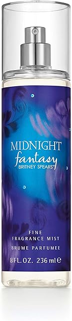 Britney Spears Midnight Fantasy Fine Fragrance Mist, Oriental, 236 ml
