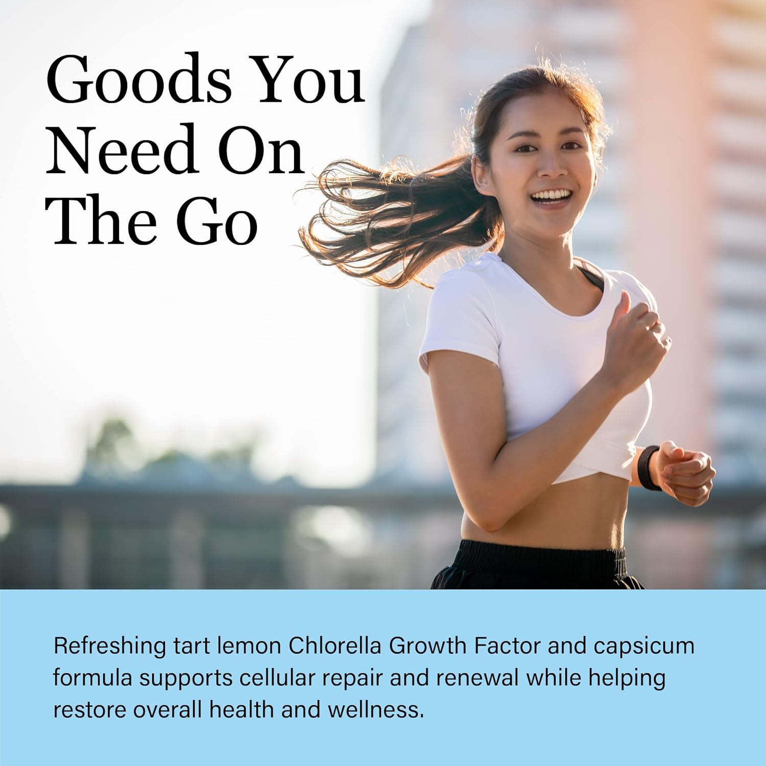 Sun Chlorella Sun Wakasa Gold Plus Superfood Supplements Drink Powerful Whole Body Immune Defense, Energy Boost & Gut Health - Green Microalgae Extract - Gluten Free, Vegan - 17oz : Health & Household