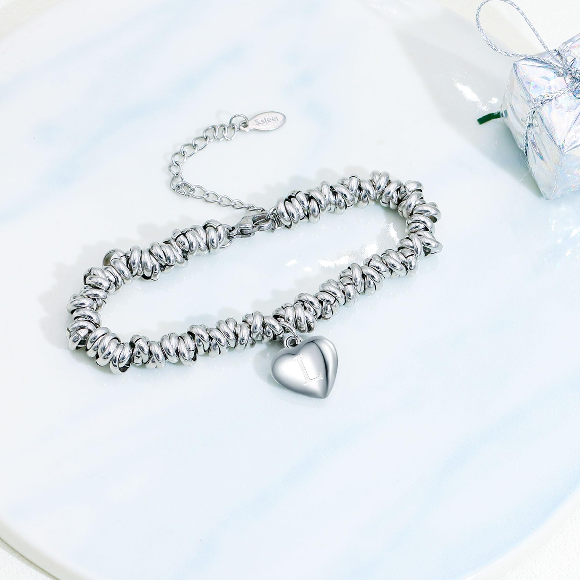 Seleneva Bracciale per Donne Ragazze,Idee Regali di Laurea da Amici Sorella Compagni Ragazze Adolescenti di Classe Maestro Ispiratore Braccialetto Laureato Compleanno Regalo di Natale