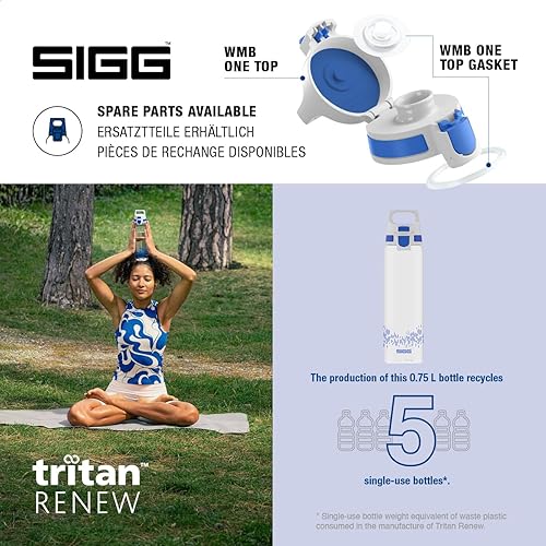 Miniatura 4 de SIGG - Total Clear ONE MyPlanet - Botella de agua deportiva Tritan - Bebidas carbonatadas - Apta para lavavajillas - 17 onzas, 25 onzas, 51 onzas