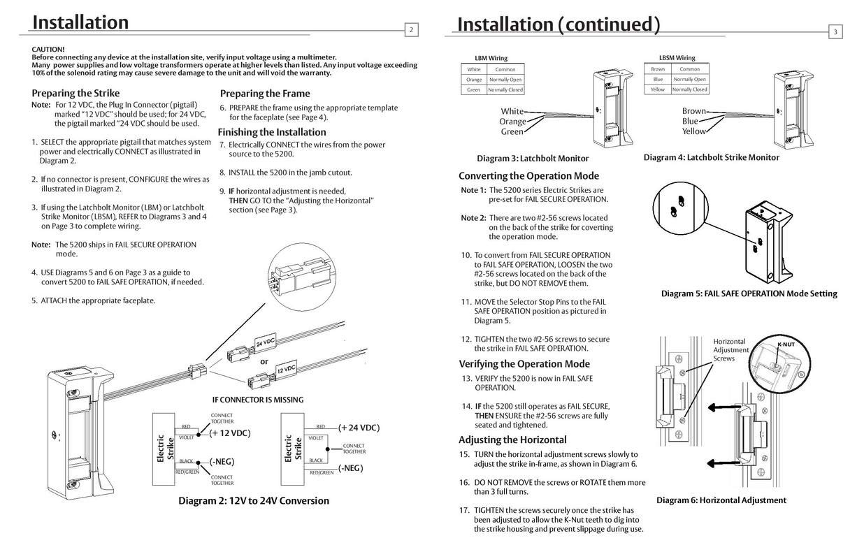HES 5200C-12/24D-630 Universal Door Electric Strike with Faceplate, Satin Stainless Steel, Static Strength 1500 lbs., Dynamic Strength 70 ft-lbs., Dual-Voltage 12 or 24 VDC/VAC