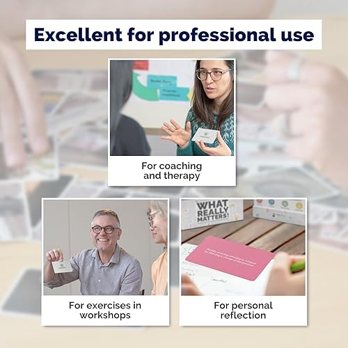 Miniatura 6 de metaFox Lo que realmente importa!  80 tarjetas de valores para entrenamiento, talleres y terapia  Tarjetas de entrenamiento de alta calidad para