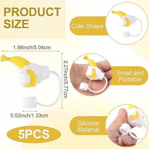 Miniatura 2 de Paquete de 5 tapas Stanley de 30 onzas y 40 onzas, tapas para beber reutilizables de grado alimenticio de 0.394 pulgadas a prueba de polvo,