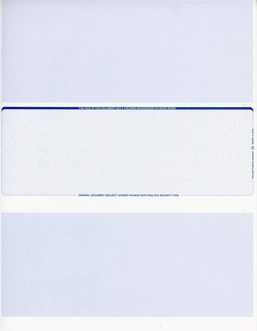 500 Blank Computer Laser Checks Outlet San Antonio Mall sale feature - Voucher Business Check Stock