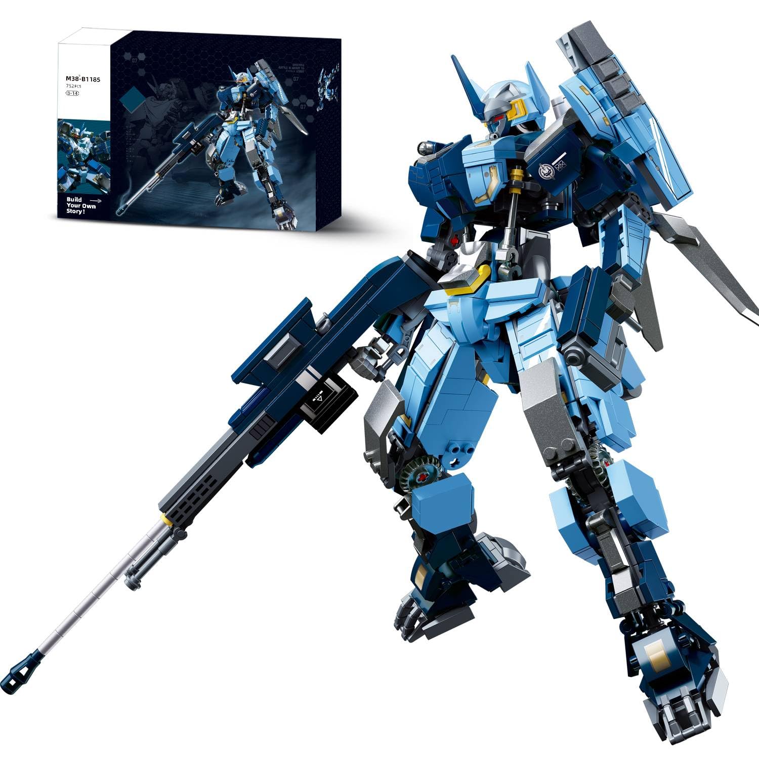 Amazon.com: Sluban Mech Building Set,Robot Mecha Building Kit with