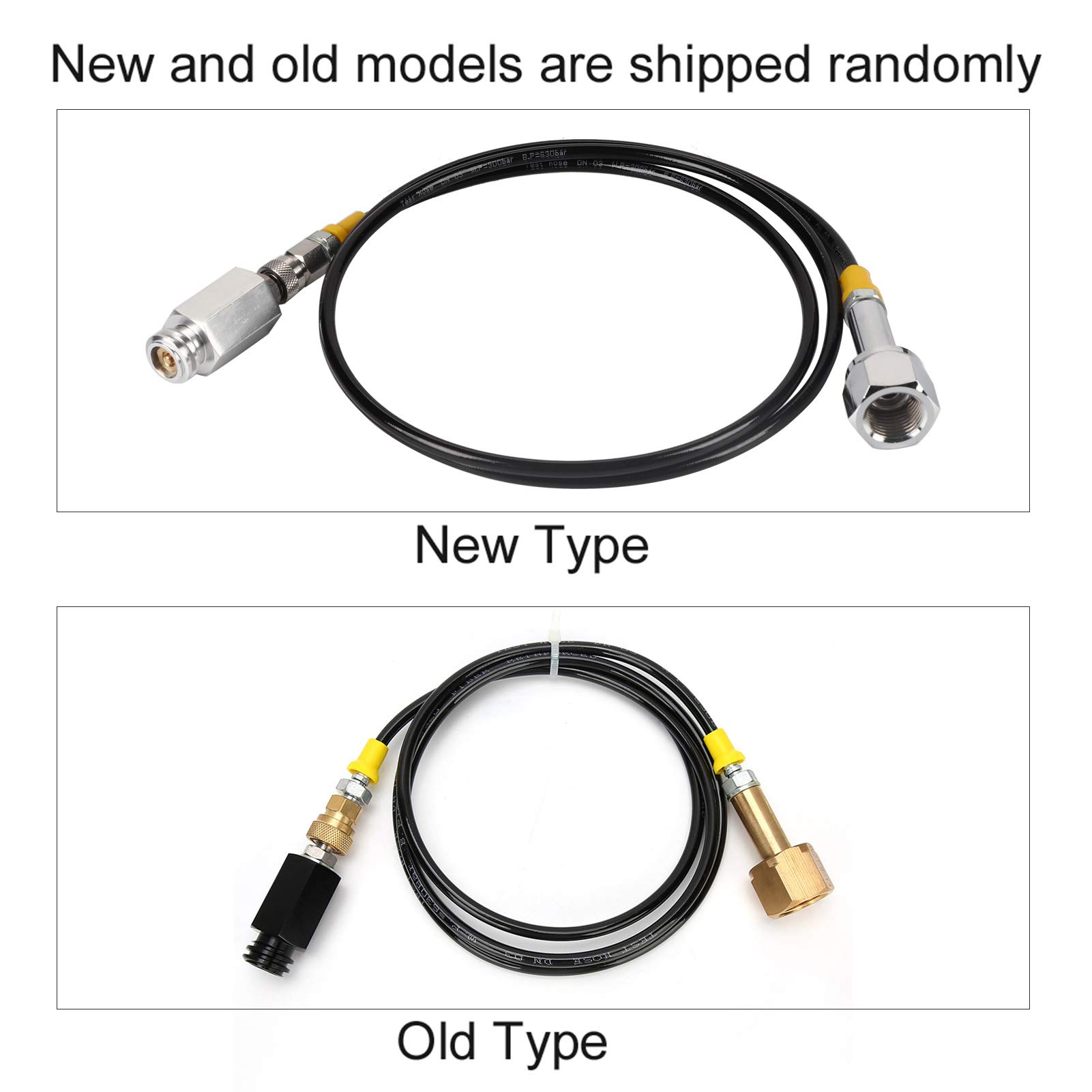 CGA0 do TR21-4 Urządzenie do napojów gazowanych Zbiornik Co2 Bezpośredni adapter 1,7 m CGA0 Gwint CO2 Zestaw adapterów zewnętrznego węża do sody do kuchennego wiadra na wodę