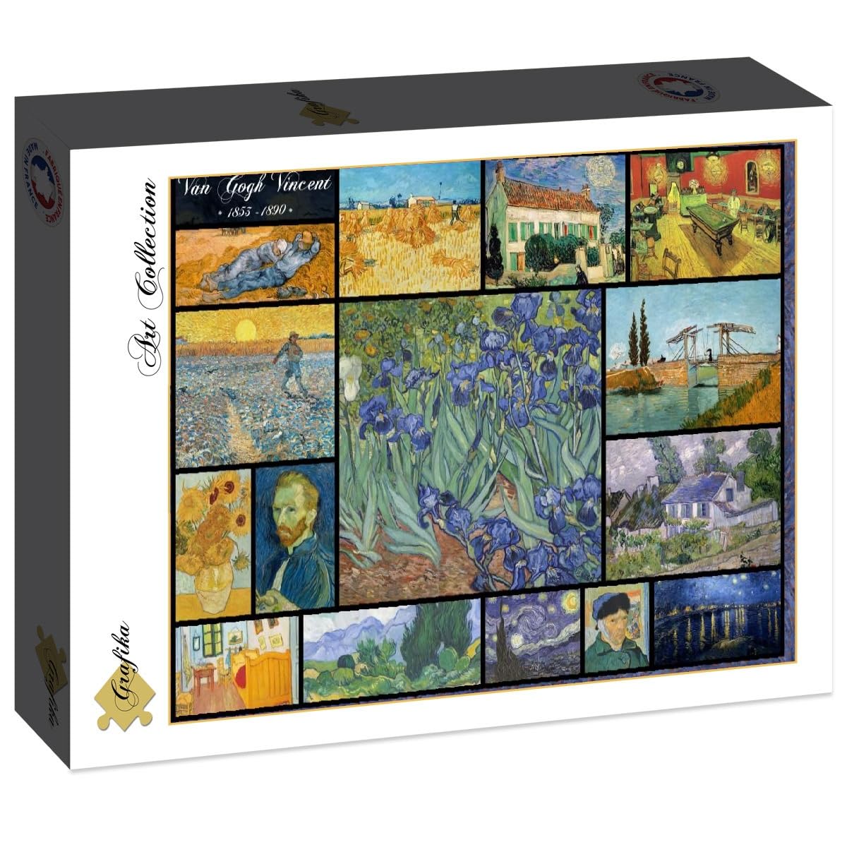 Puzzle 2000 elementów – kolaż – Vincent Van Gogh