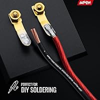 Vista 7 de Cable de cable de altavoz de calibre 14 AWG (OFC), 30 pies, coche o cine en casa por Install Link