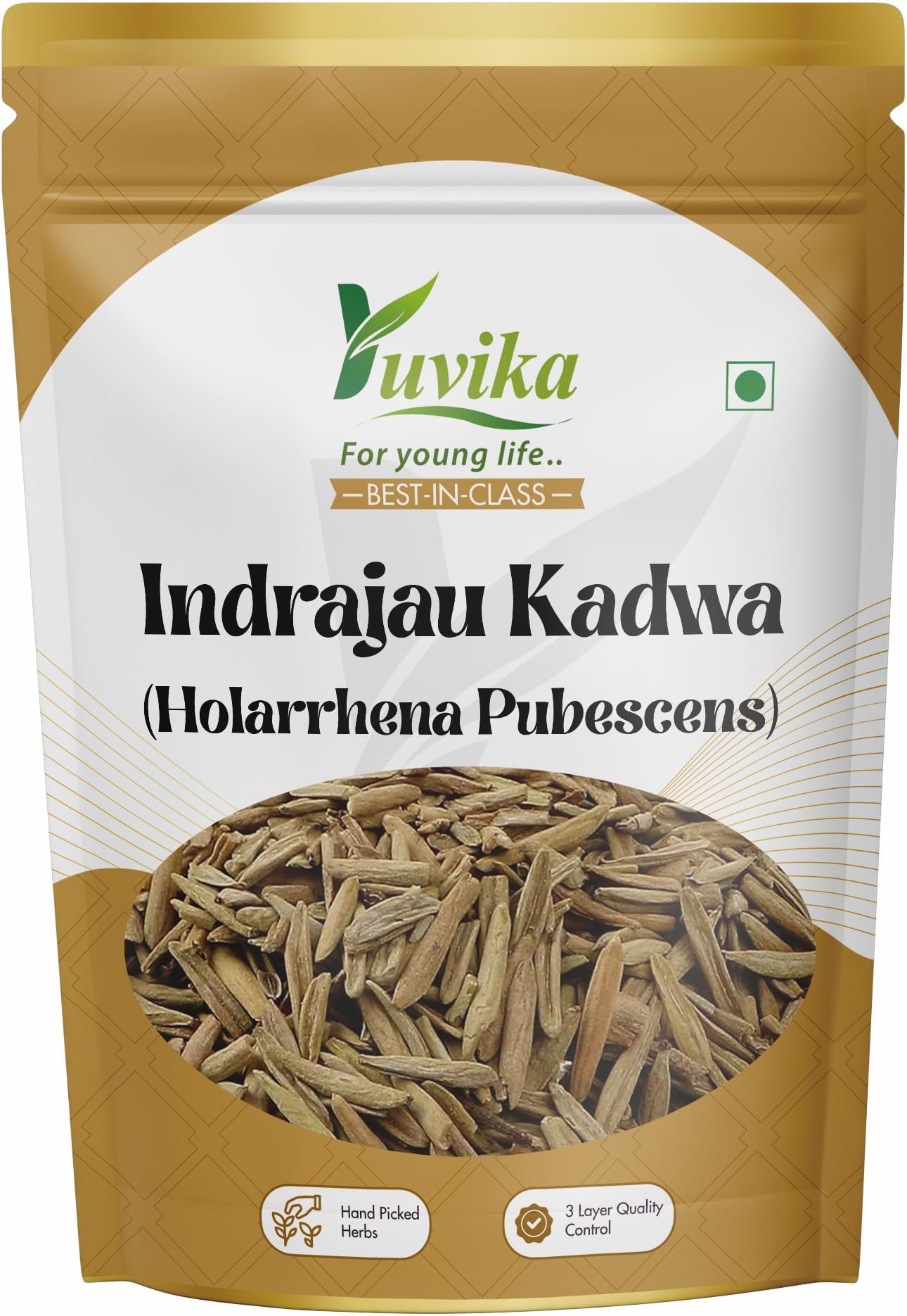 YUVIKA Indrajau Kadwa - Inderjoo Kadwa - Holarrhena Pubescens 100 Grams