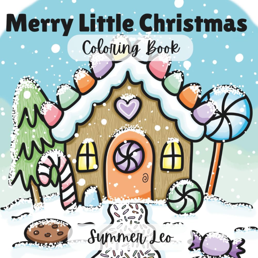Merry Little Christmas: Coloring Book