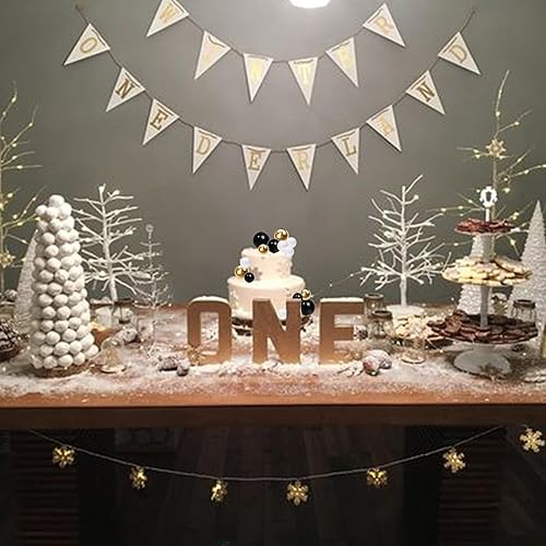 Miniatura 6 de Rsstarxi 30 bolas de espuma para tartas, bolas de espuma, perlas de imitación, forma de bola, para cupcakes, decoración para baby shower, boda,