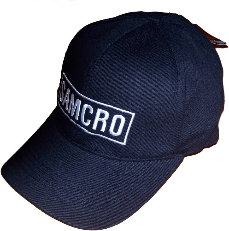 Men's Sons of Anarchy SAMCRO Flex-Fitted Baseball Cap / Hat